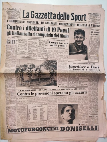 Gazzetta dello sport agosto - dello,