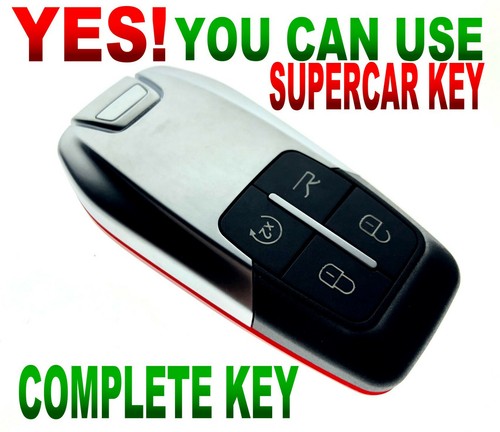Use supercar key - use, to